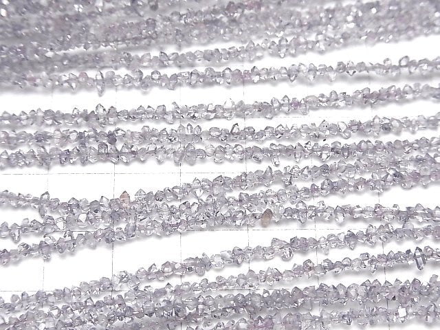 [Video] Pakistani double point crystal coating [Lavender] half or 1strand beads (aprx.15inch/37cm)