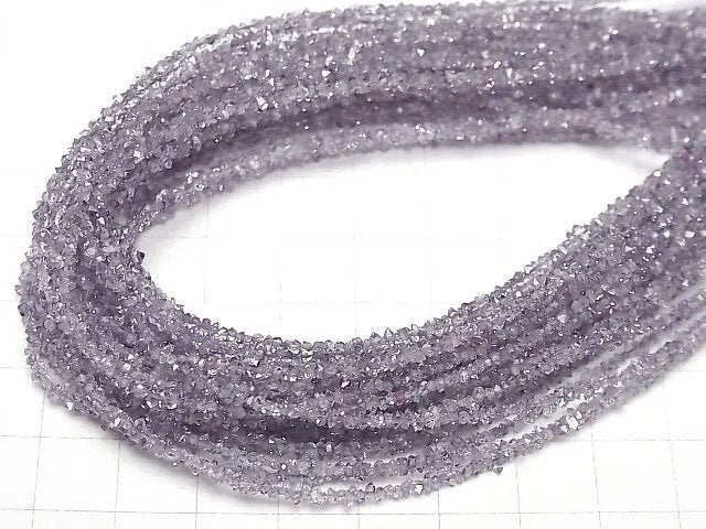 [Video] Pakistani double point crystal coating [Lavender] half or 1strand beads (aprx.15inch/37cm)