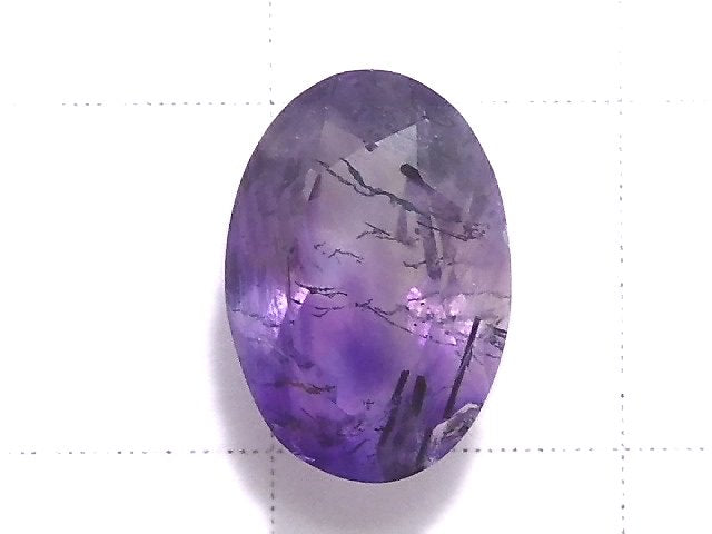 [Video][One of a kind] Amethyst Elestial AAA Faceted Loose stone 1pc NO.33