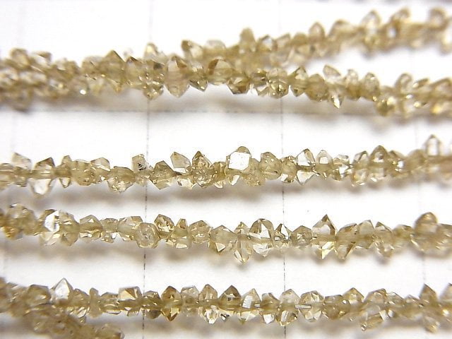 [Video] Pakistani double point crystal coating [Olive] half or 1strand beads (aprx.15inch/37cm)