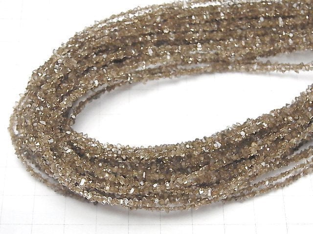 [Video] Pakistani double point crystal coating [brown] half or 1strand beads (aprx.15inch/37cm)