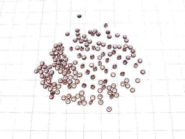 [Video]High Quality Reddish Brown Zircon AAA Loose Stone Round Faceted 3x3mm 3pcs