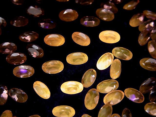 [Video]High Quality Reddish Brown Zircon AAA Loose stone Oval Faceted 5x3mm 2pcs