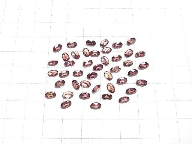 [Video]High Quality Reddish Brown Zircon AAA Loose stone Oval Faceted 6x4mm 1pc