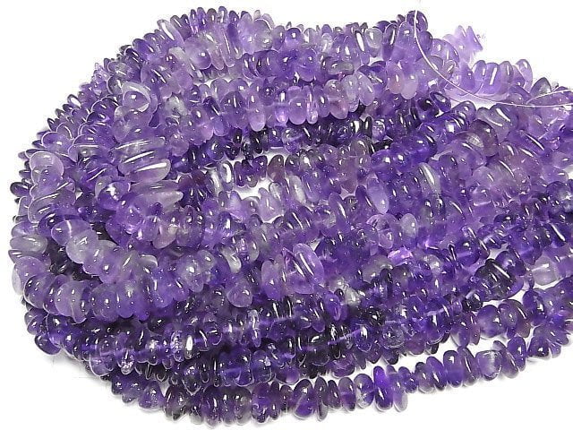 [Video]Amethyst AAA- Chips (Small Nugget) 1strand beads (aprx.15inch/37cm)