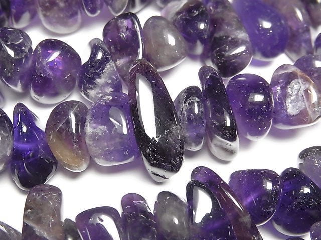 [Video]Amethyst AA++ Chips (Small Nugget) 1strand beads (aprx.15inch/37cm)