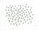[Video]High Quality Green Kyanite AAA Loose stone Round Faceted 3x3mm 10pcs