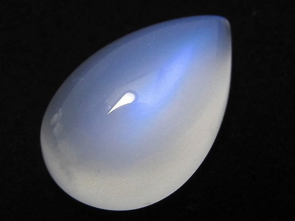 [Video][One of a kind] High Quality Sri Lankan Royal Blue Moonstone AAA Cabochon 1pc NO.49