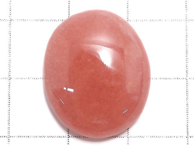 [Video][One of a kind] Rhodochrosite AAA- Cabochon 1pc NO.34
