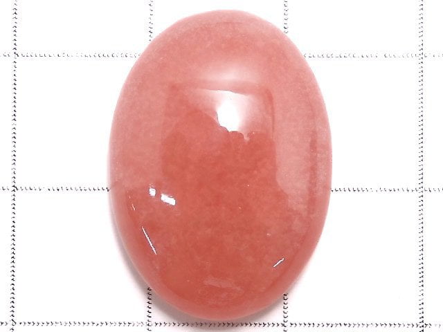[Video][One of a kind] Rhodochrosite AAA- Cabochon 1pc NO.35