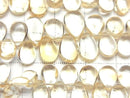 [Video] High Quality Citrine AAA - Pear Shape (Smooth) Half or 1 Strand (72pcs)