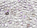 [Video] Elestial Quartz AAA- Oval Cabochon 8x6mm 5pcs
