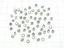 [Video]High Quality Green Kyanite AAA Loose stone Round Faceted 4x4mm 5pcs