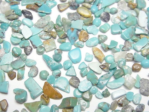Turquoise Undrilled Chips 100g