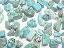 Magnesite Turquoise Undrilled Chips 100g
