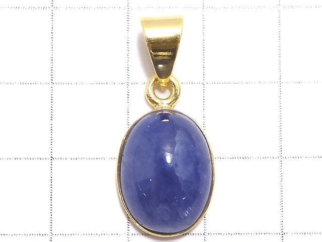 [Video][One of a kind] Tanzanite AAA- Pendant 18KGP NO.37