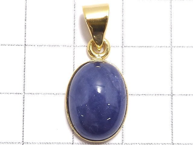 [Video][One of a kind] Tanzanite AAA- Pendant 18KGP NO.38