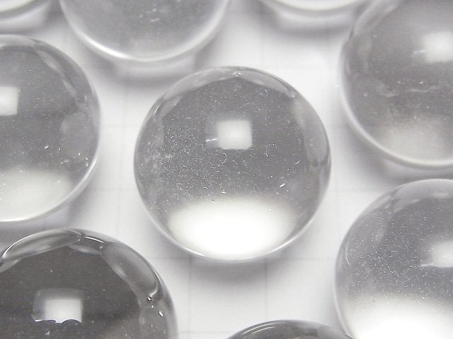 [Video]Crystal Quartz AAA- Sphere, Round 25mm 1pc