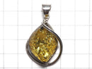 [Video][One of a kind] Baltic Amber Pendant Silver925 NO.31