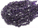 [Video]Amethyst AA+ Chips (Small Nugget) 1 strand beads (aprx.15inch/38cm)
