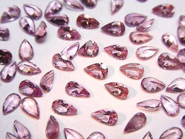 [Video]High Quality Color Change Garnet AAA Loose stone Pear shape Faceted 5x3mm 3pcs