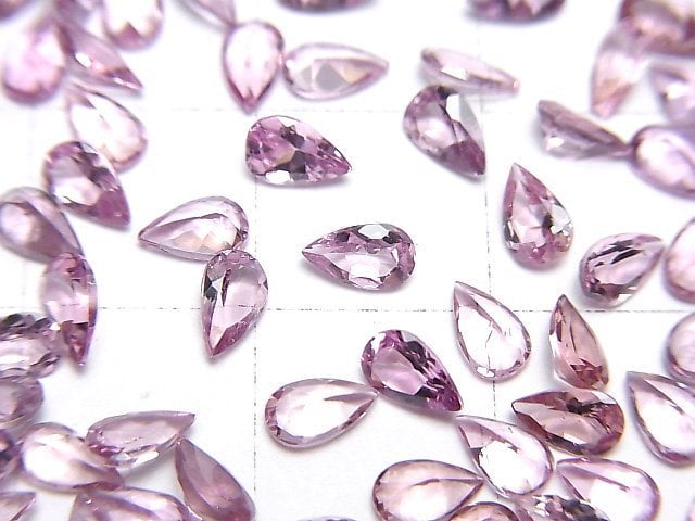 [Video]High Quality Color Change Garnet AAA Loose stone Pear shape Faceted 5x3mm 3pcs