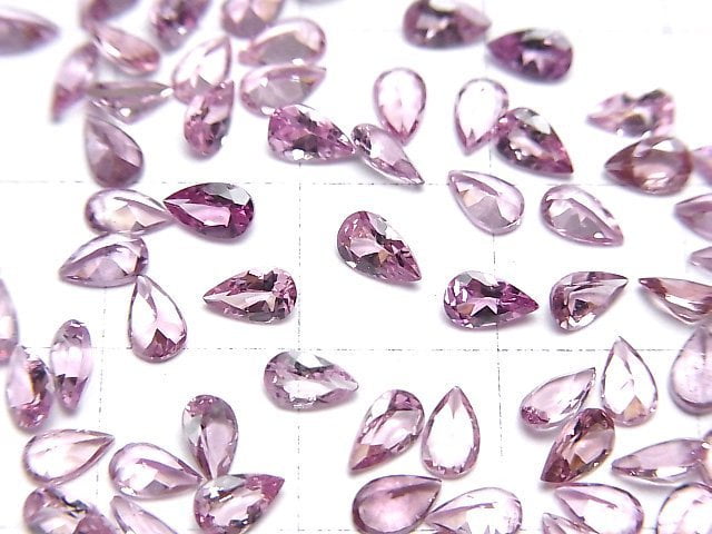 [Video]High Quality Color Change Garnet AAA Loose stone Pear shape Faceted 5x3mm 3pcs