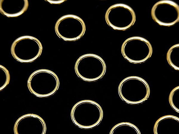 Silver925 Jump Ring (closed type) [4mm][5mm][6mm][8mm] 18KGP 5pcs