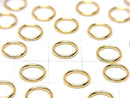 Silver925 Jump Ring (Closed Type) [4mm][5mm][6mm][8mm] 18KGP 5pcs