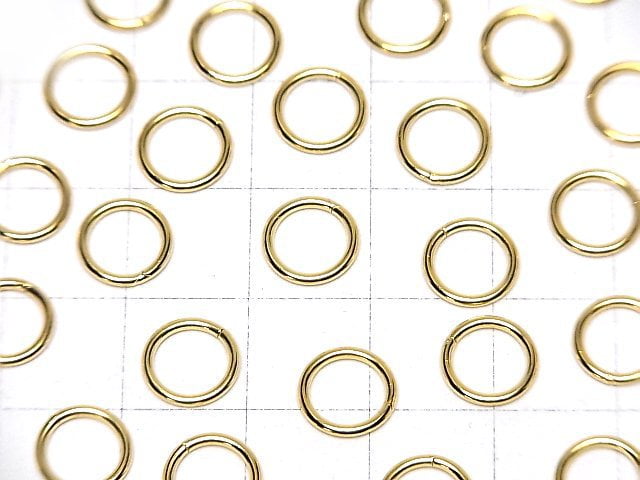 Silver925 Jump Ring (closed type) [4mm][5mm][6mm][8mm] 18KGP 5pcs