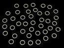 Silver925 Jump Ring (Closed Type) [4mm][5mm][6mm][8mm] 18KGP 5pcs