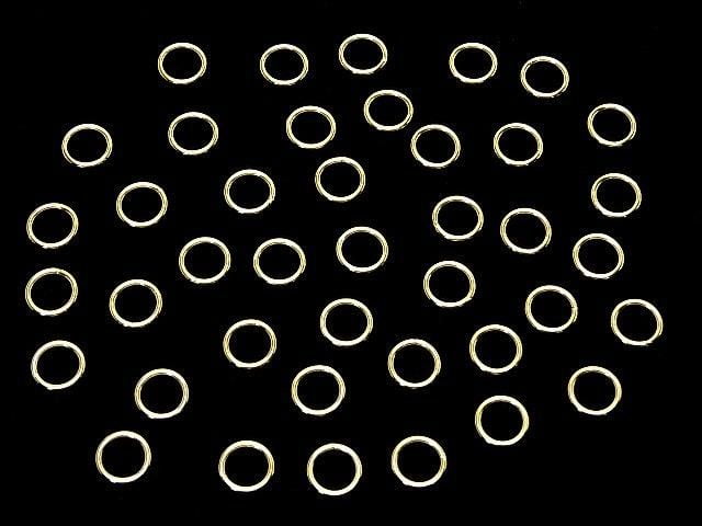 Silver 925 Jump Ring (Closed Type) [4mm][5mm][6mm][8mm] 18KGP 10pcs
