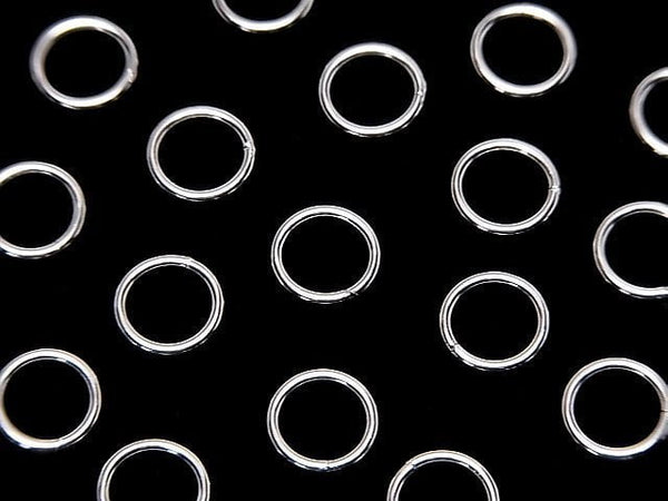 Silver925 Jump Ring (Closed Type) [4mm][5mm][6mm][8mm] Rhodium Plated 5pcs