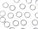 Silver925 Jump Ring (Closed Type) [4mm][5mm][6mm][8mm] Rhodium Plated 5pcs