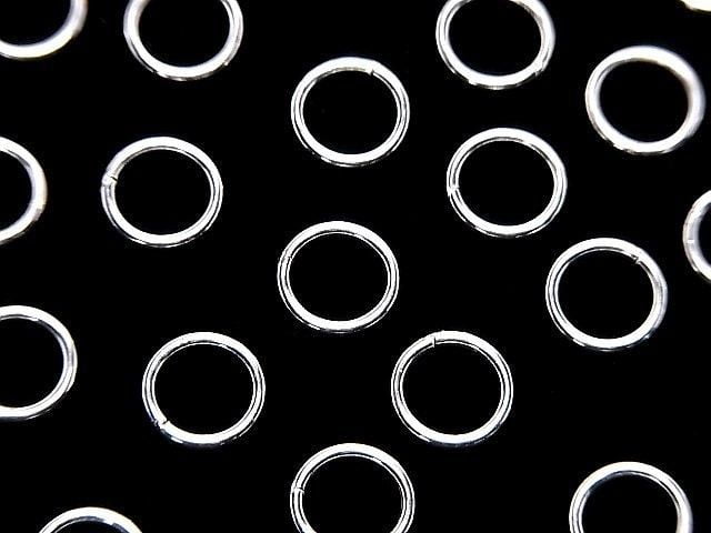 Silver925 Jump Ring (closed type) [4mm][5mm][6mm][8mm][10mm] No coating 5pcs