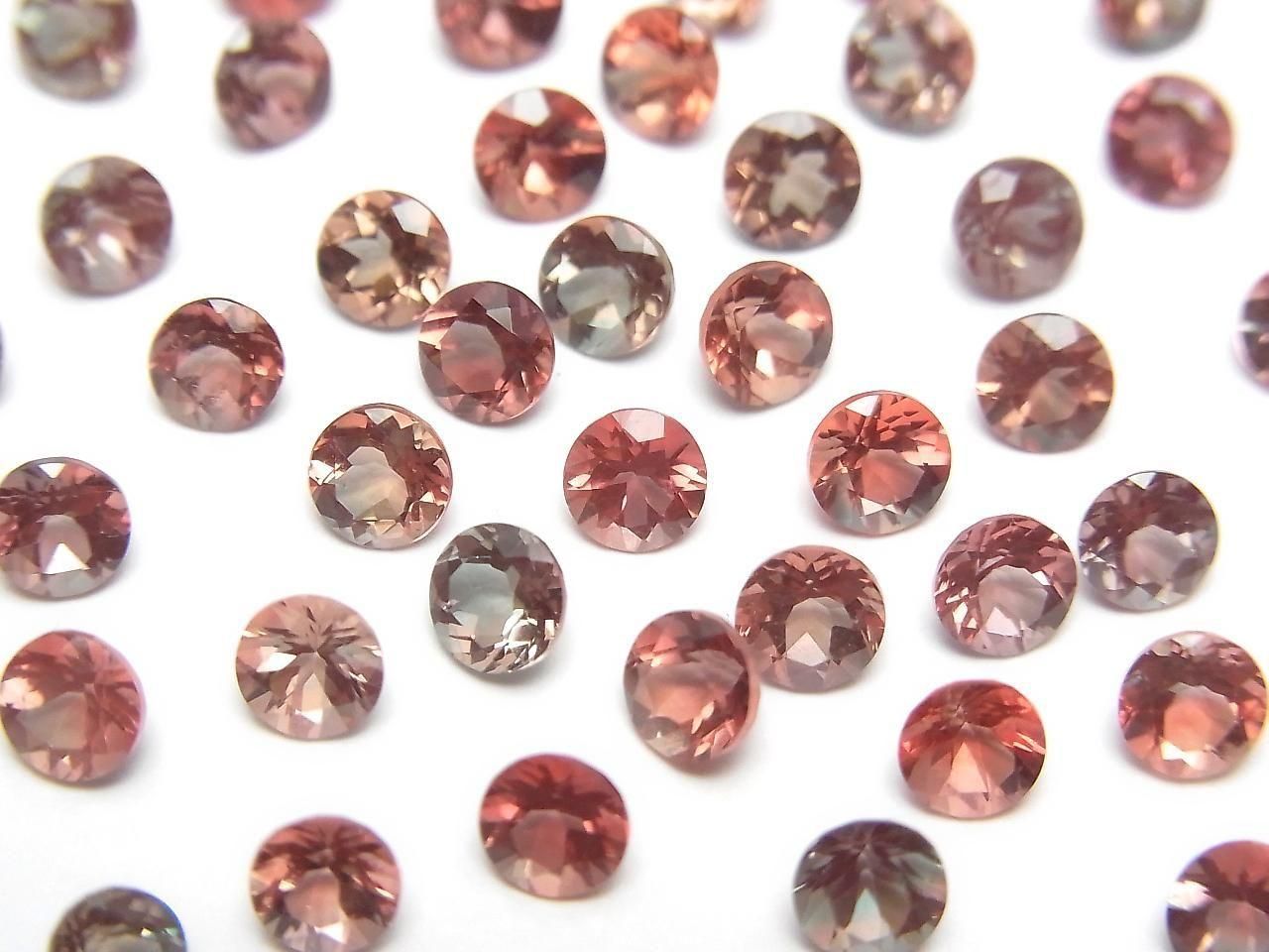 Hochwertiger Andesin AAA Lose Stein Rund Facettiert 4x4mm 1 Stück