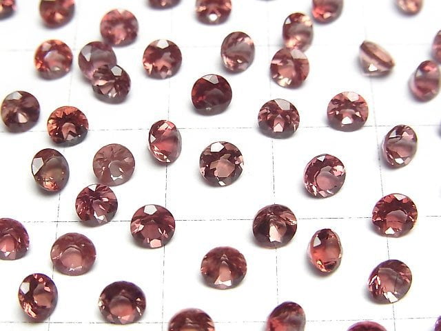 高品質安地斯石 AAA 圓形刻面裸石 4x4mm 1顆