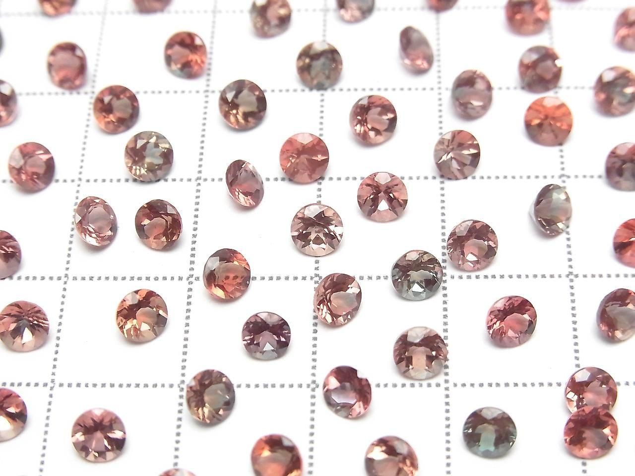 Hochwertiger Andesin AAA Lose Stein Rund Facettiert 4x4mm 1 Stück
