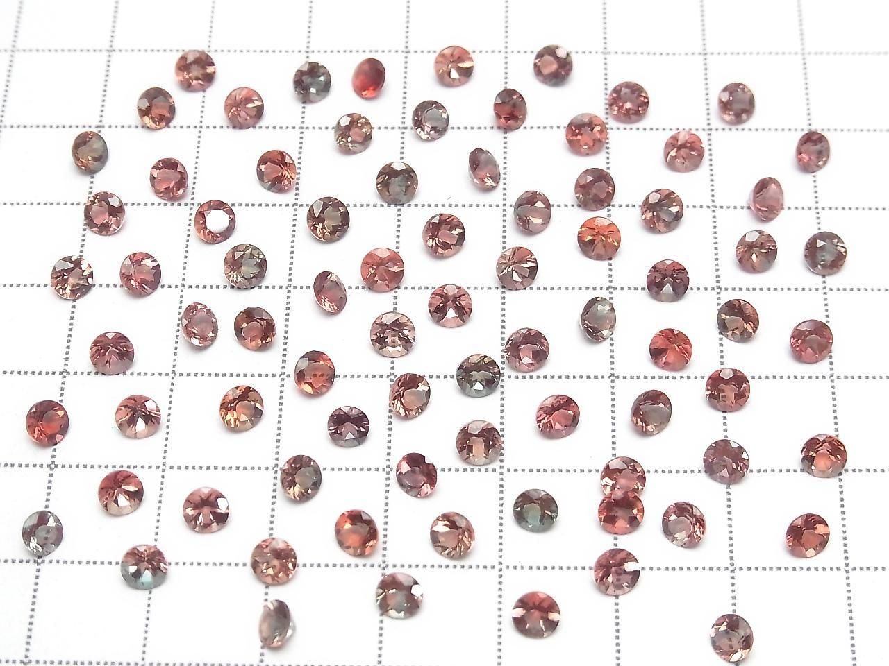 Hochwertiger Andesin AAA Lose Stein Rund Facettiert 4x4mm 1 Stück