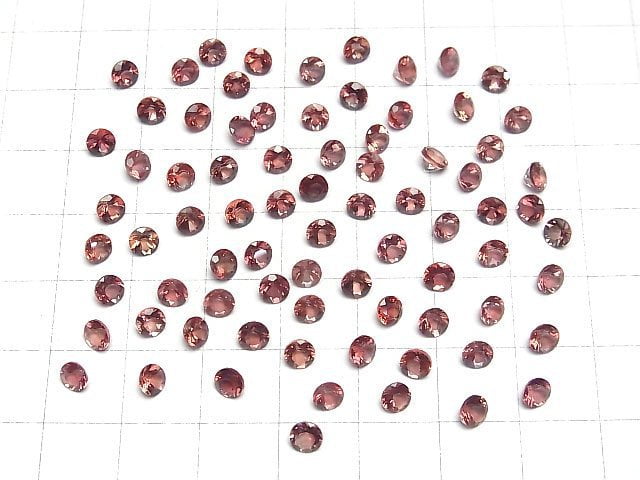 [Video]High Quality Andesine AAA Loose stone Round Faceted 4x4mm 1pc