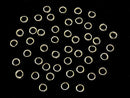 Silver925 Double Ring [5mm][6mm][8mm][10mm] 18KGP 3pcs