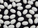 [Video] White Onyx AAA Oval Cabochon 6x4mm 5pcs