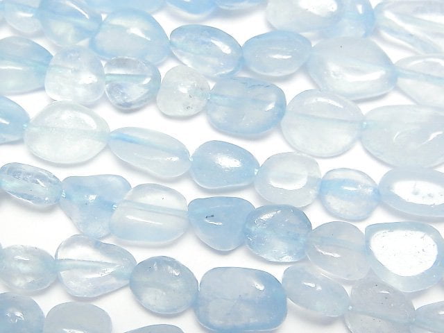 [Video]Aquamarine AA++ Nugget 1strand beads (aprx.15inch/36cm)