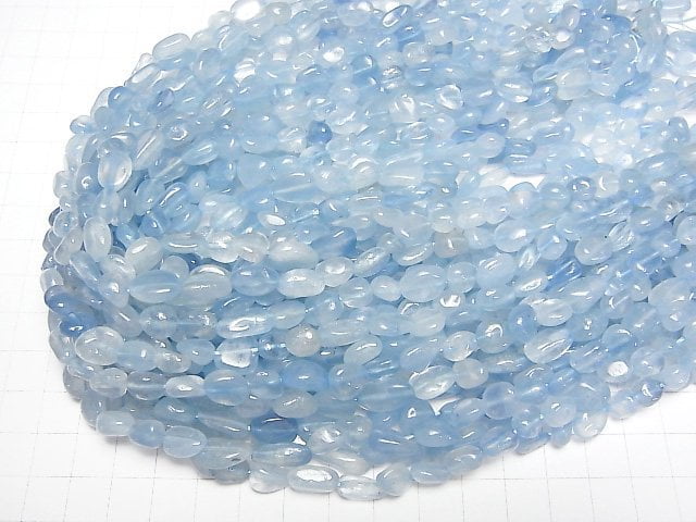[Video]Aquamarine AA++ Nugget 1strand beads (aprx.15inch/36cm)
