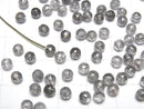 [Video]High Quality Tourmaline Quartz AA++ Half Drilled Hole Faceted Round 4mm 10pcs