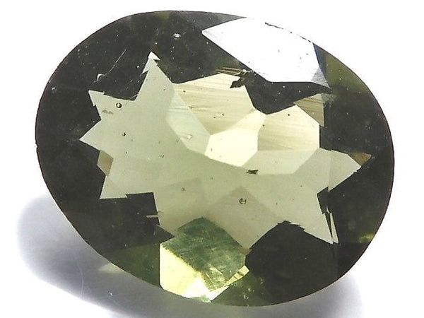[Video][One of a kind] High Quality Moldavite AAA Faceted Loose stone 1pc NO.34