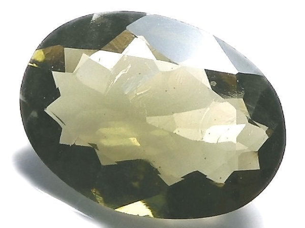 [Video][One of a kind] High Quality Moldavite AAA Faceted Loose stone 1pc NO.35
