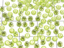 [Video]Cubic Zirconia AAA Loose stone Round Faceted 3x3mm [Lime] 10pcs