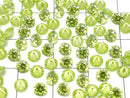 [Video]Cubic Zirconia AAA Loose stone Round Faceted 4x4mm [Lime] 10pcs