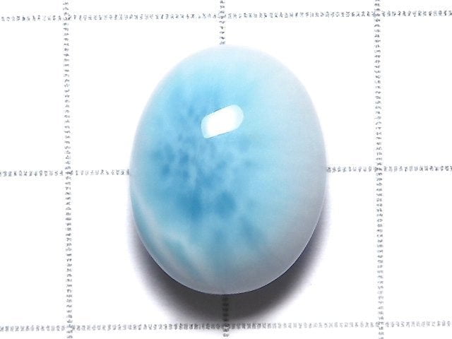 [Video][One of a kind] Larimar Pectolite AAA- Cabochon 1pc NO.202